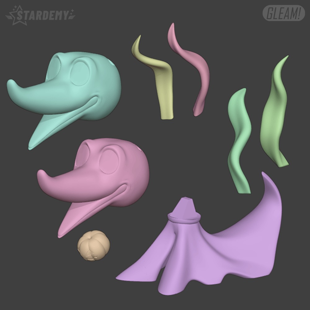 Zero Chibi Nightmare Before Christmas Ghost Dog Jack 3D print model_5