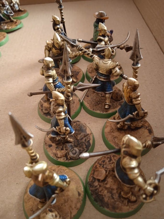 Elves Tallspears Regiment 3D print model_1