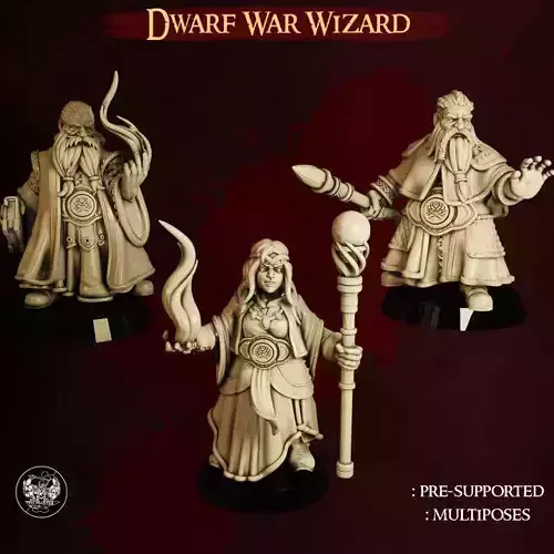 Dwarf War Wizards