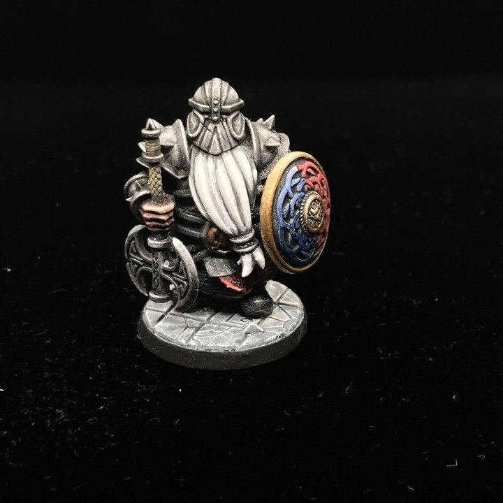 Dwarf Iron Guards 3D print model_1