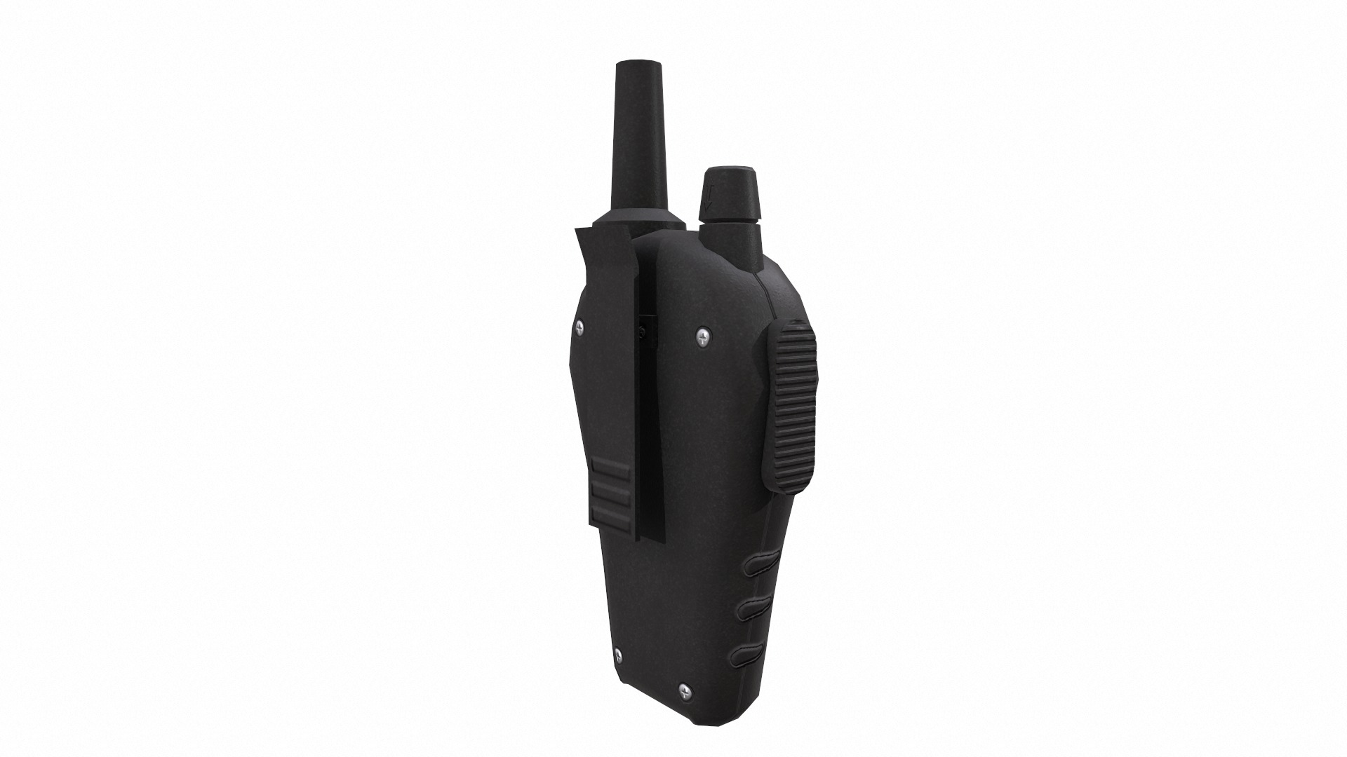Walkie-Talkie Low-Poly Low-poly 3D model_11