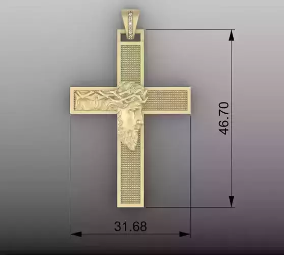  Cross  Christ Pendant
