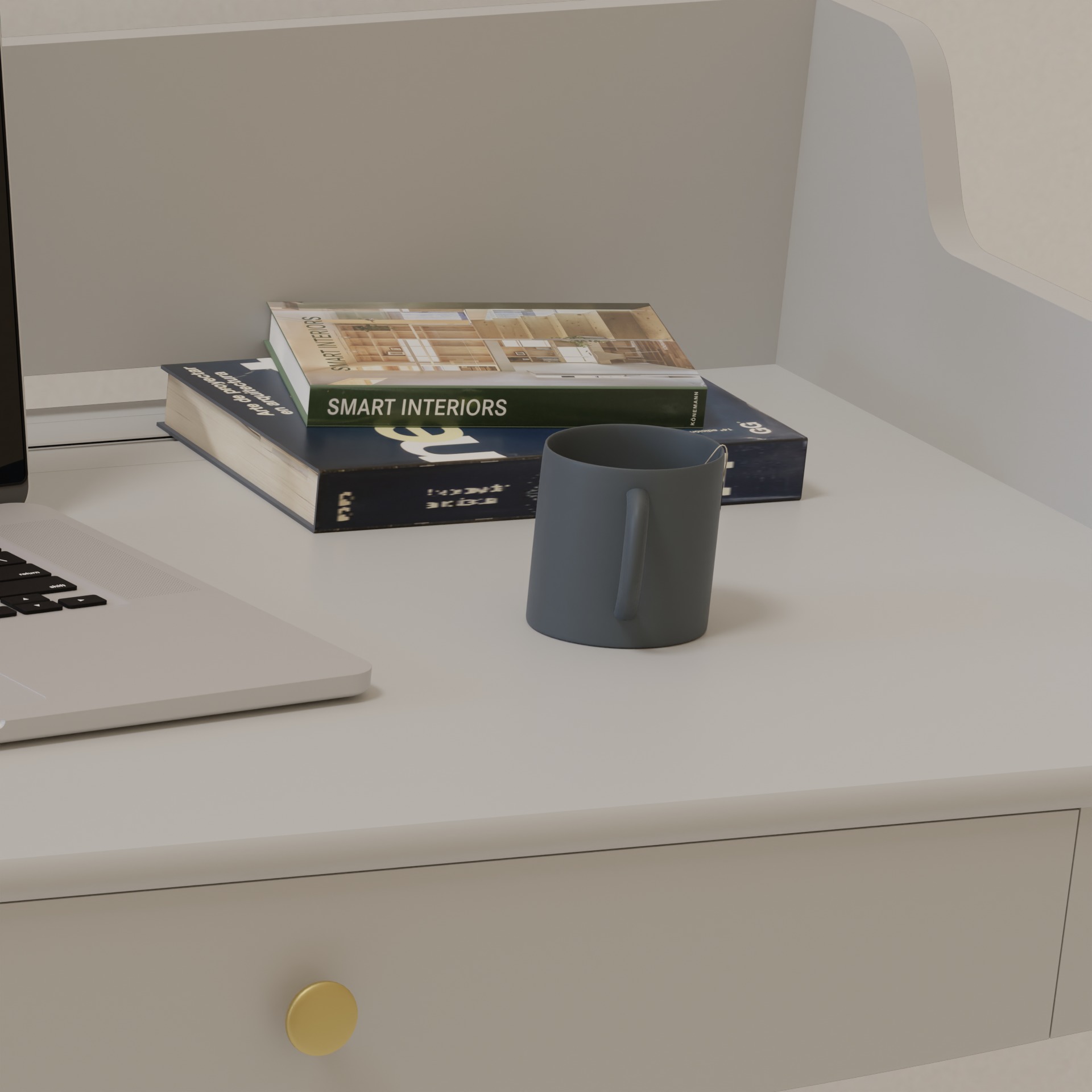 Desk IKEA LOMMARP 3D model_2