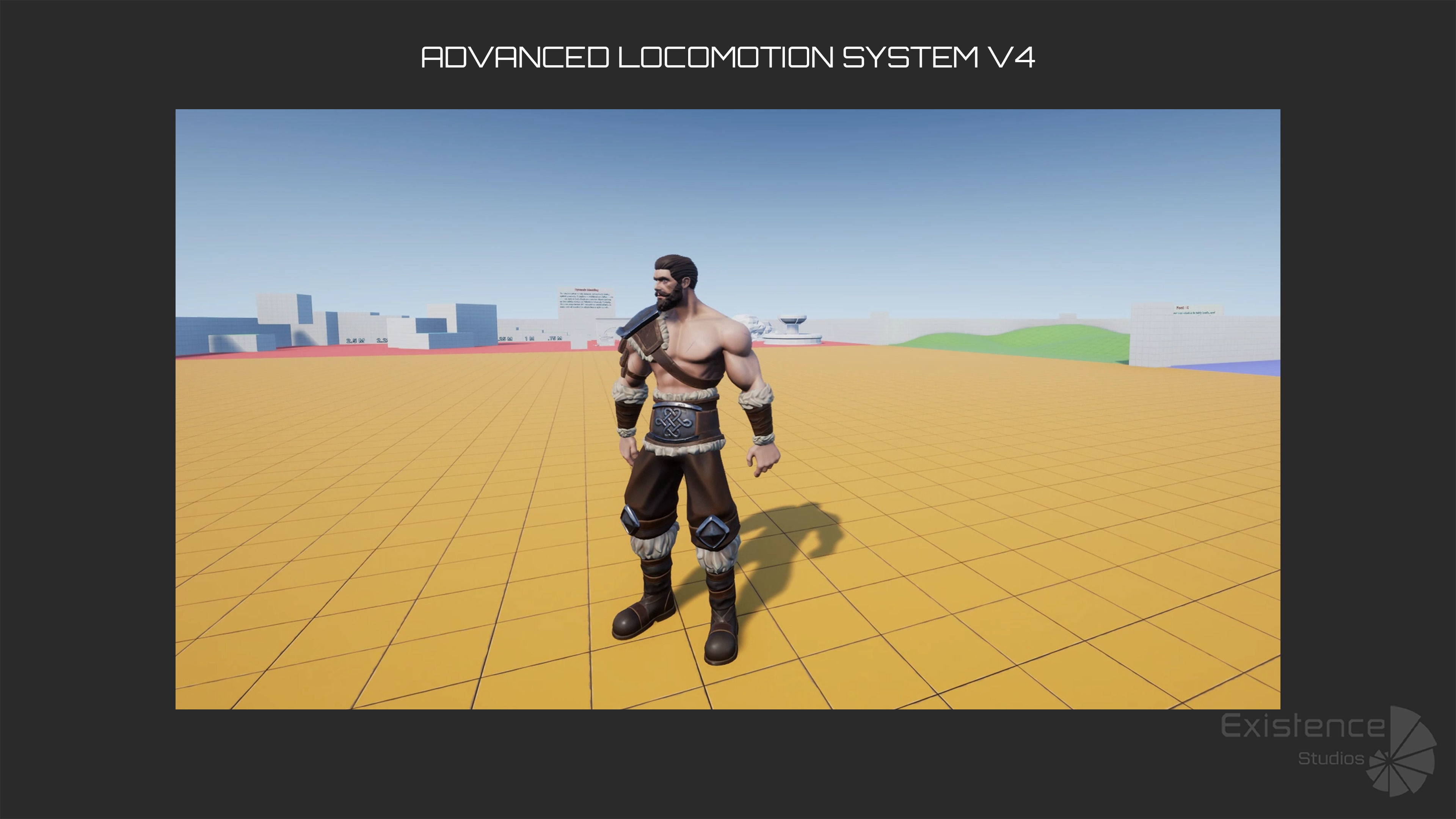 Stylized Warrior 06 - Magnus Male Fighter Fantasy - 55 Low-poly 3D model_7