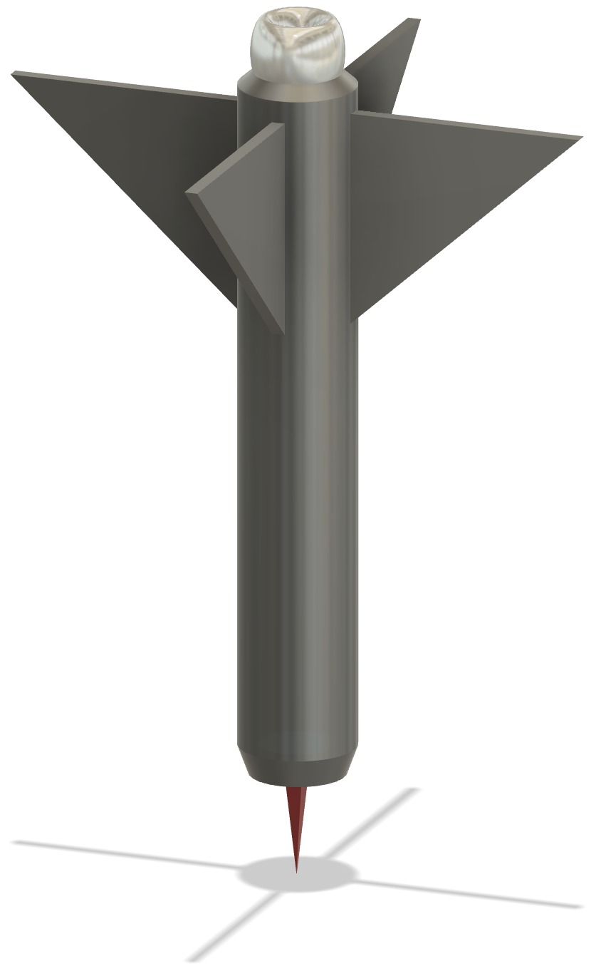 SwordFish Hybrid Turbine Rocket Ballistic Missile 3D model_2