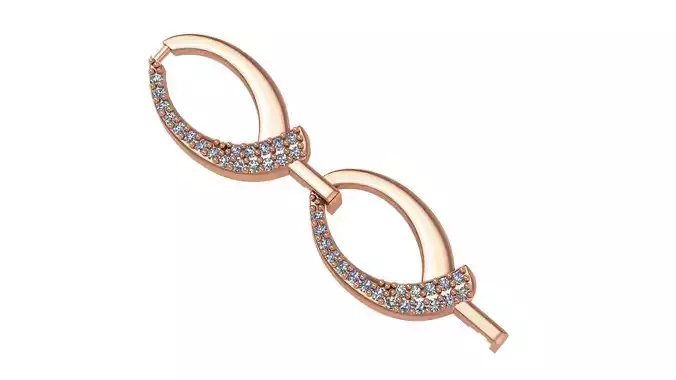 Necklace Bracelet Chain Link 3dm stl renders details