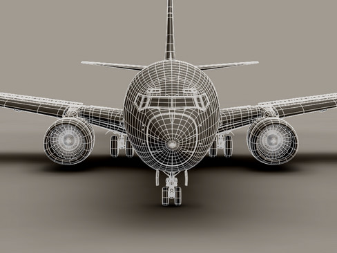 Boeing 737-800 Continental Airlines 3D model_11