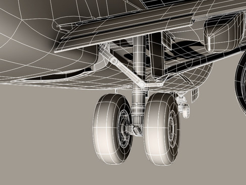 Boeing 737-800 Continental Airlines 3D model_13