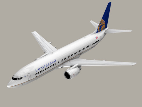 Boeing 737-800 Continental Airlines 3D model_18
