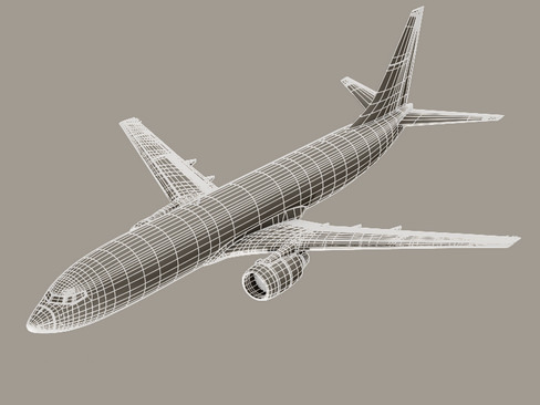 Boeing 737-800 Continental Airlines 3D model_22