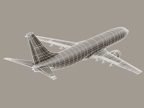 Boeing 737-800 Continental Airlines 3D model_23