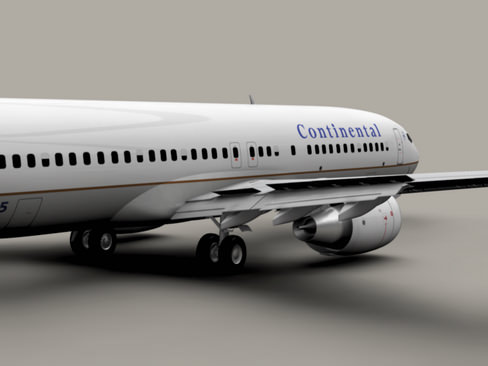Boeing 737-800 Continental Airlines 3D model_2