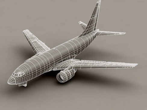 Boeing 737-800 Continental Airlines 3D model_20