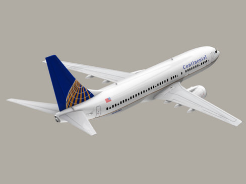 Boeing 737-800 Continental Airlines 3D model_19