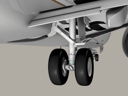 Boeing 737-800 Continental Airlines 3D model_5