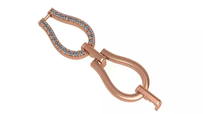 Necklace Bracelet Chain Link 3dm stl renders details