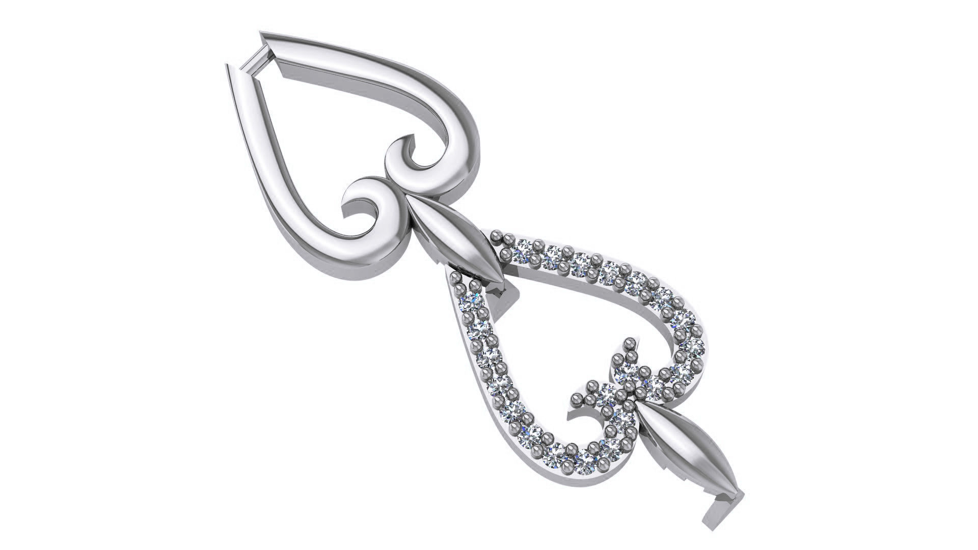 Necklace Bracelet Chain Link 3dm stl renders details 3D print model_2