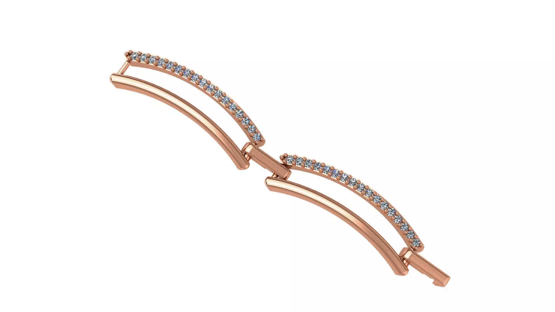 Necklace Bracelet Chain Link 3dm stl renders details 3D print model_0