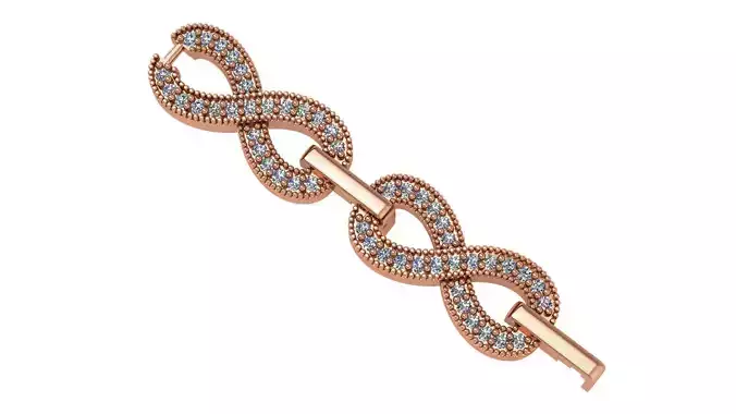 Necklace Bracelet Chain Link 3dm stl renders details