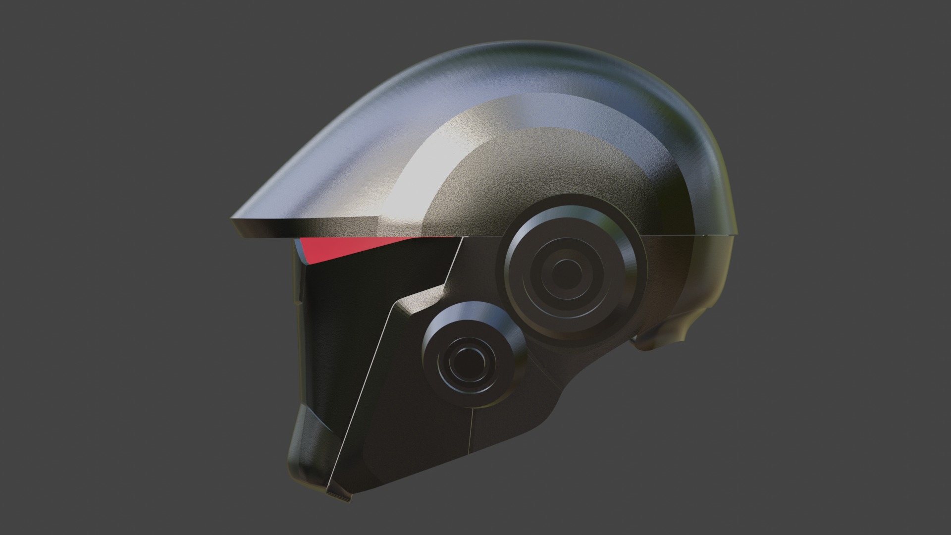 Darak Helmet from Void Rivals - STL 3D print model_4