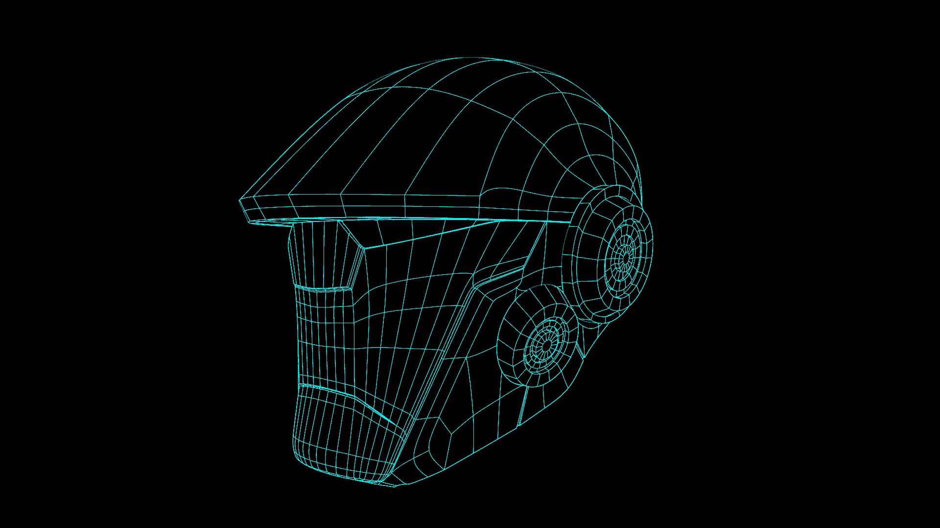 Darak Helmet from Void Rivals - STL 3D print model_11