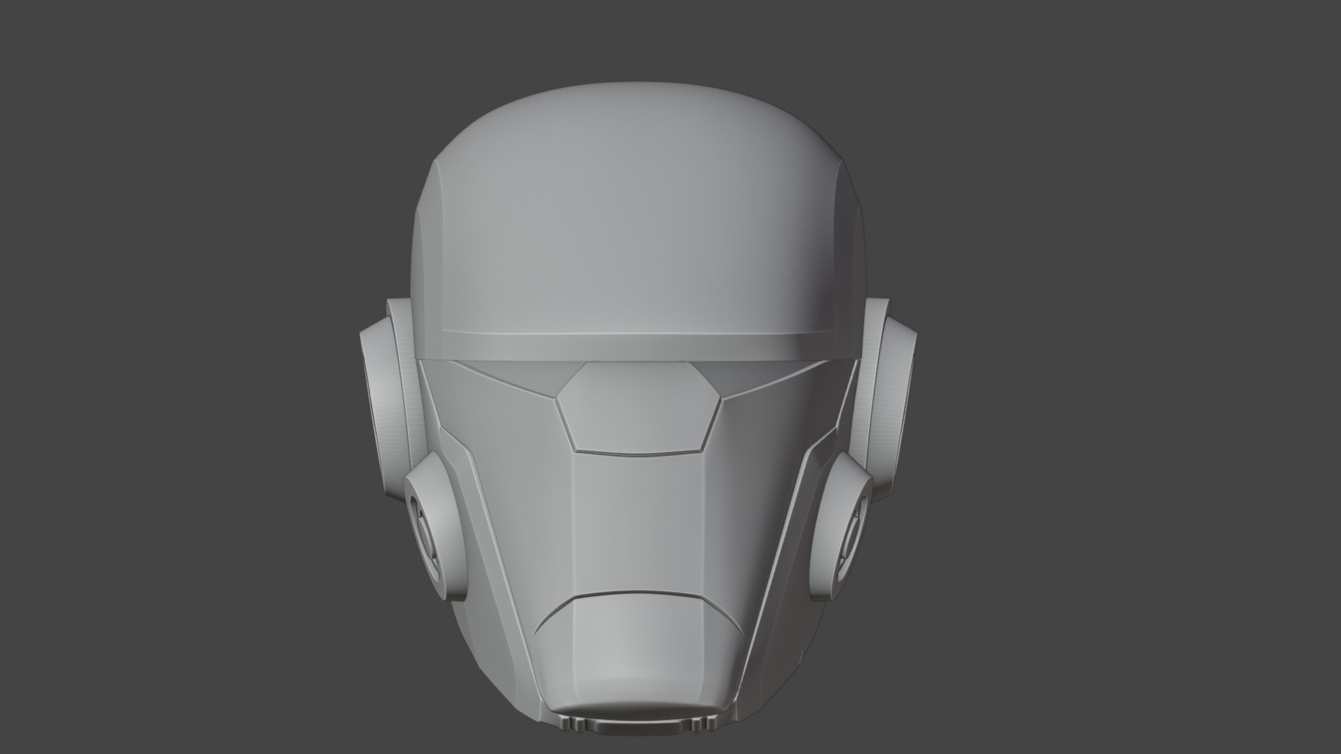 Darak Helmet from Void Rivals - STL 3D print model_13