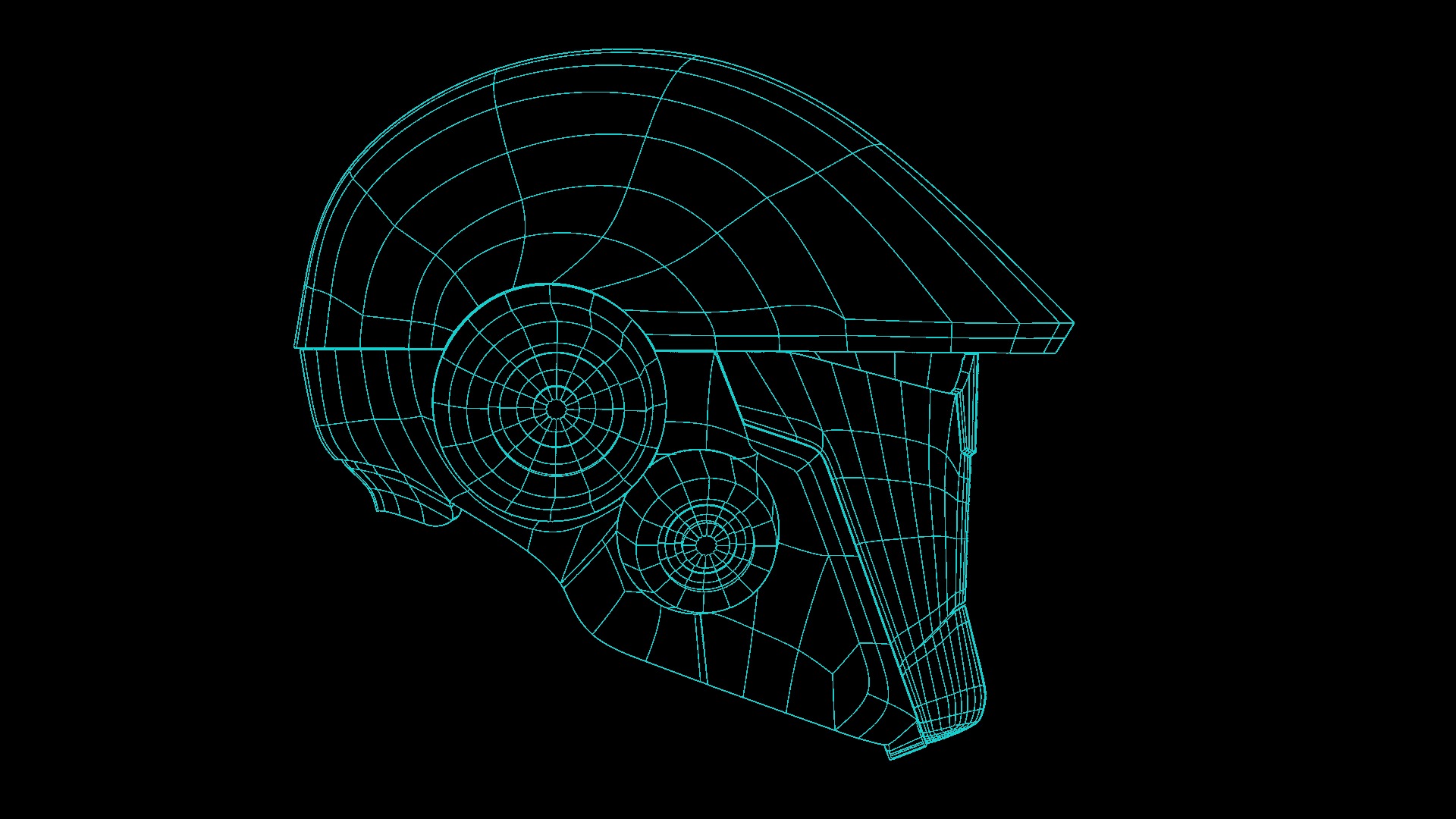 Darak Helmet from Void Rivals - STL 3D print model_12