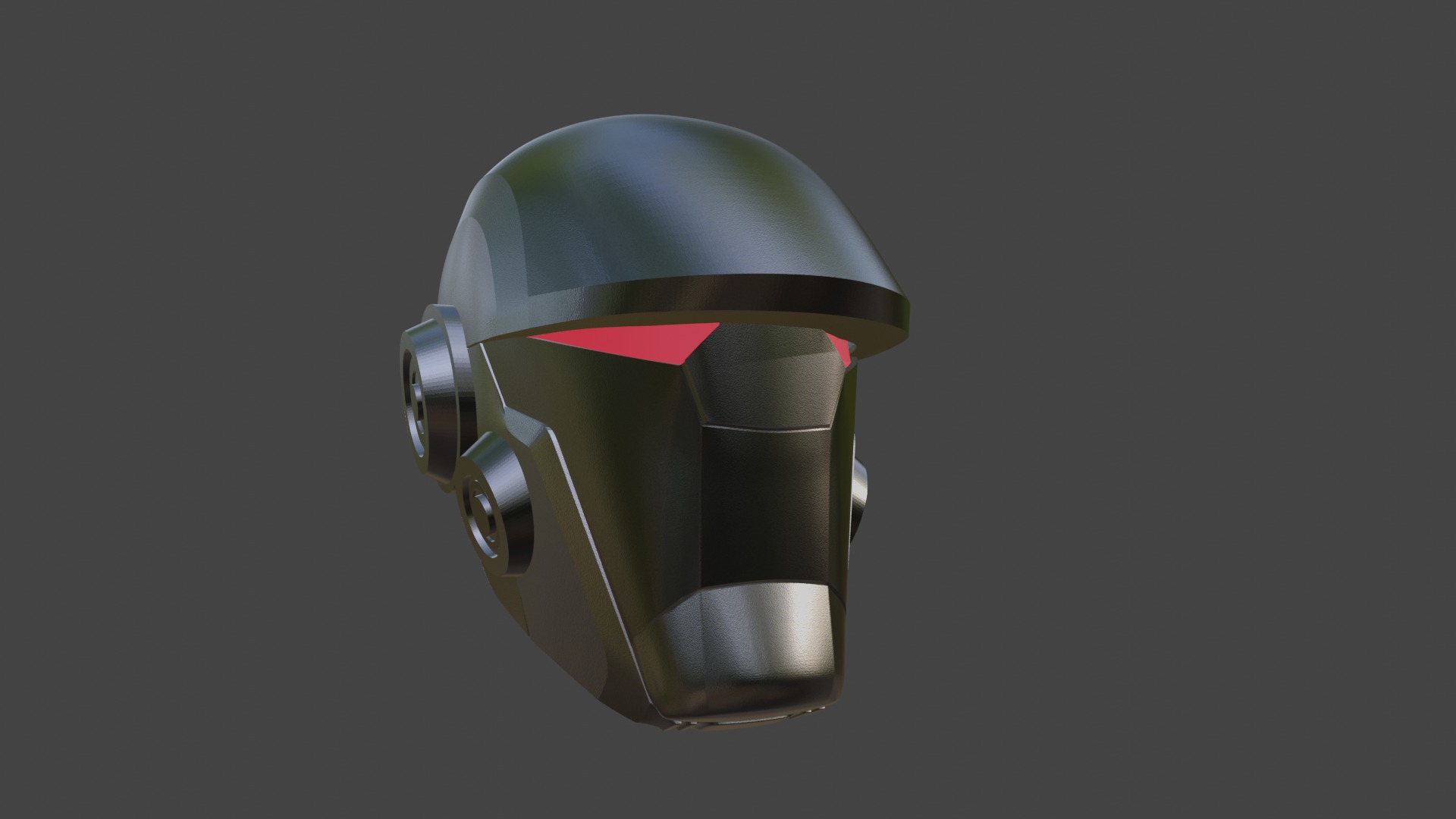 Darak Helmet from Void Rivals - STL 3D print model_2