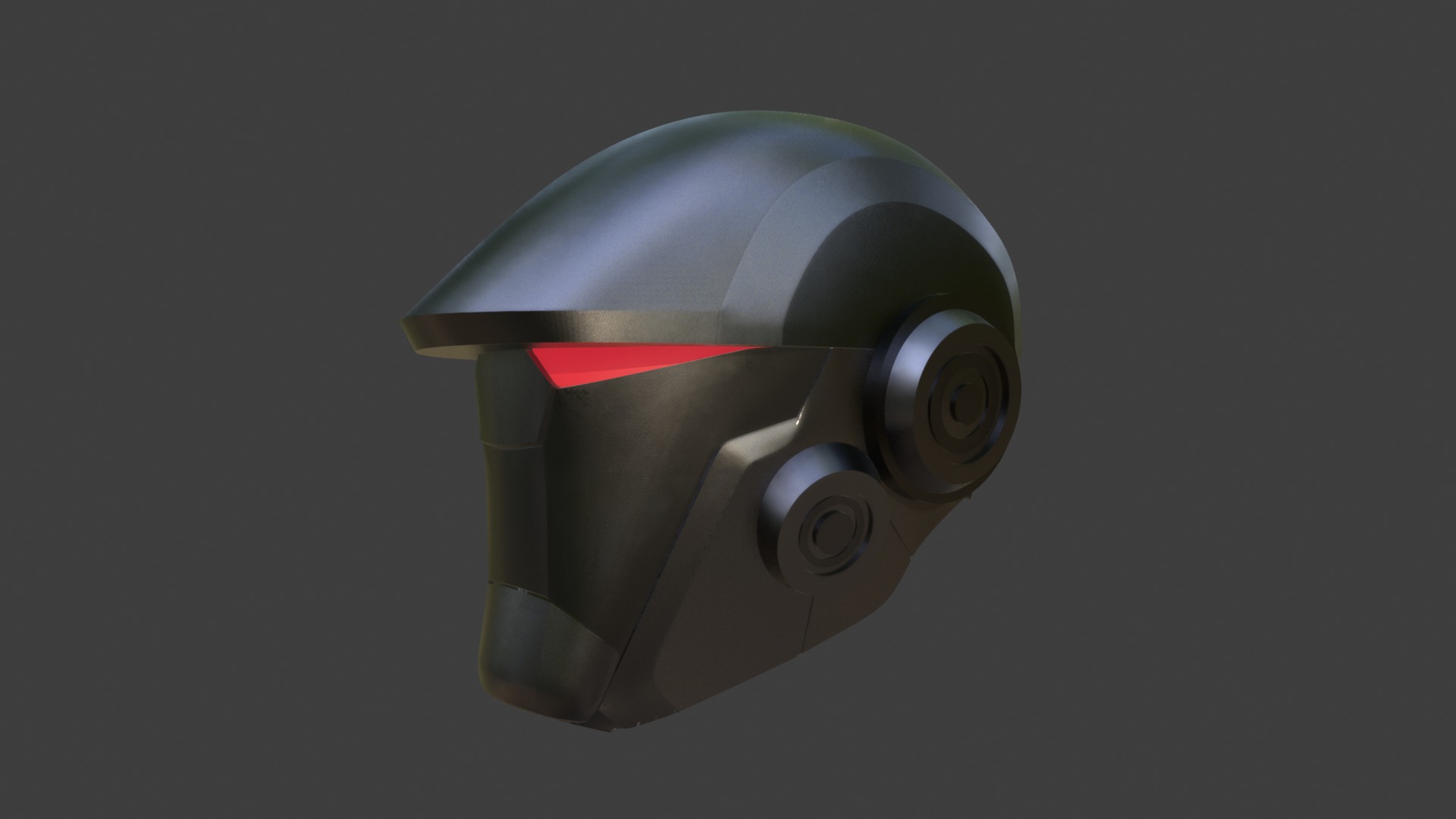 Darak Helmet from Void Rivals - STL 3D print model_6