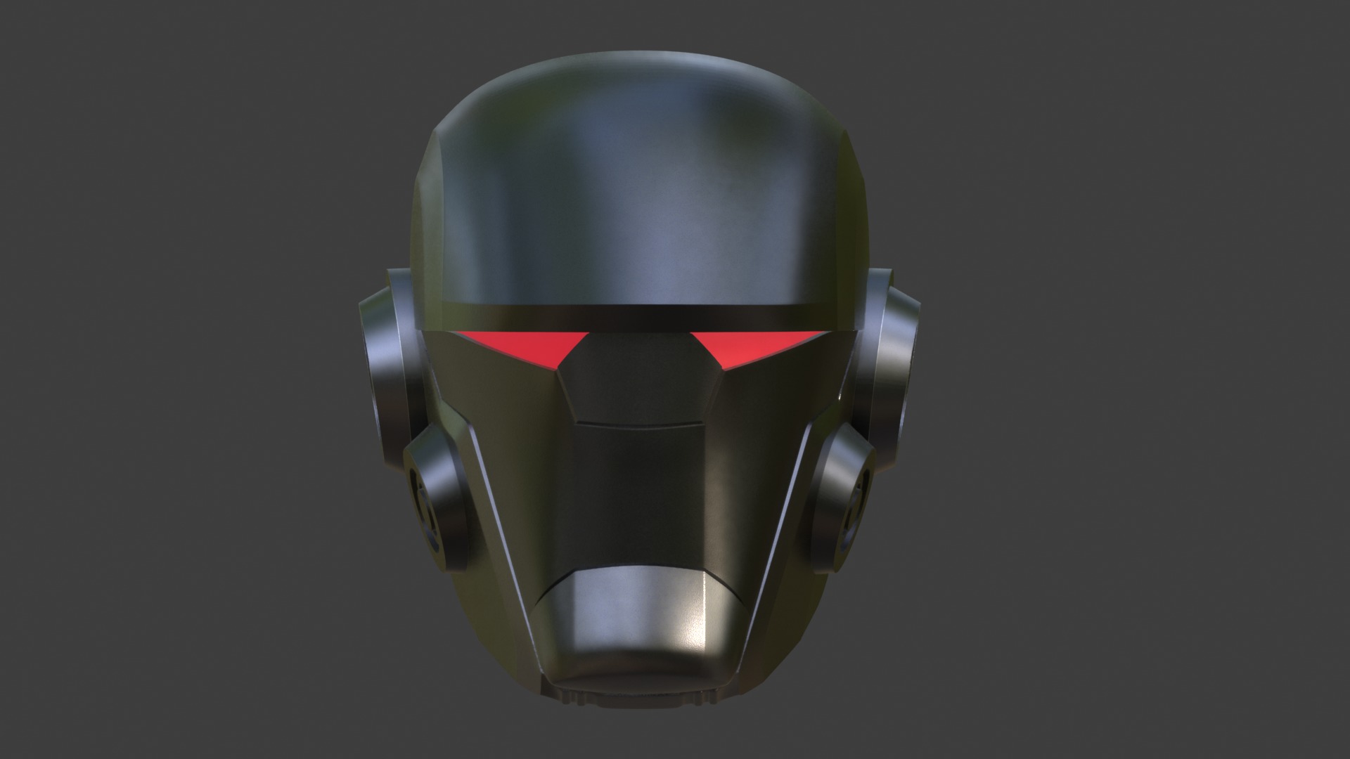 Darak Helmet from Void Rivals - STL 3D print model_7