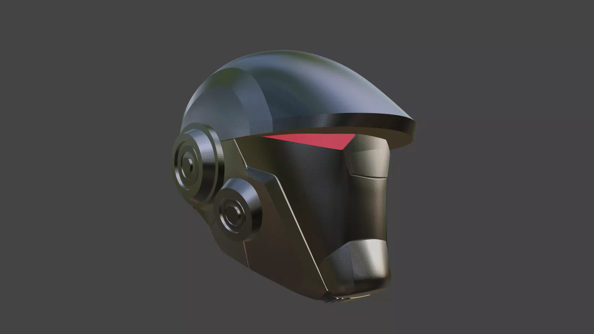 Darak Helmet from Void Rivals - STL 3D print model_0