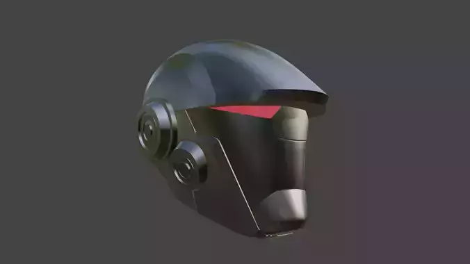 Darak Helmet from Void Rivals - STL