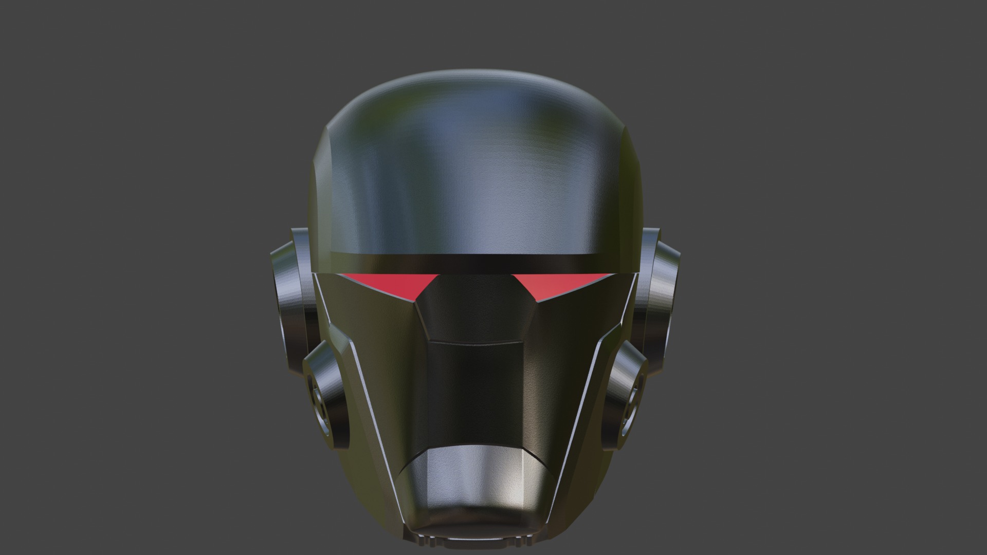 Darak Helmet from Void Rivals - STL 3D print model_3