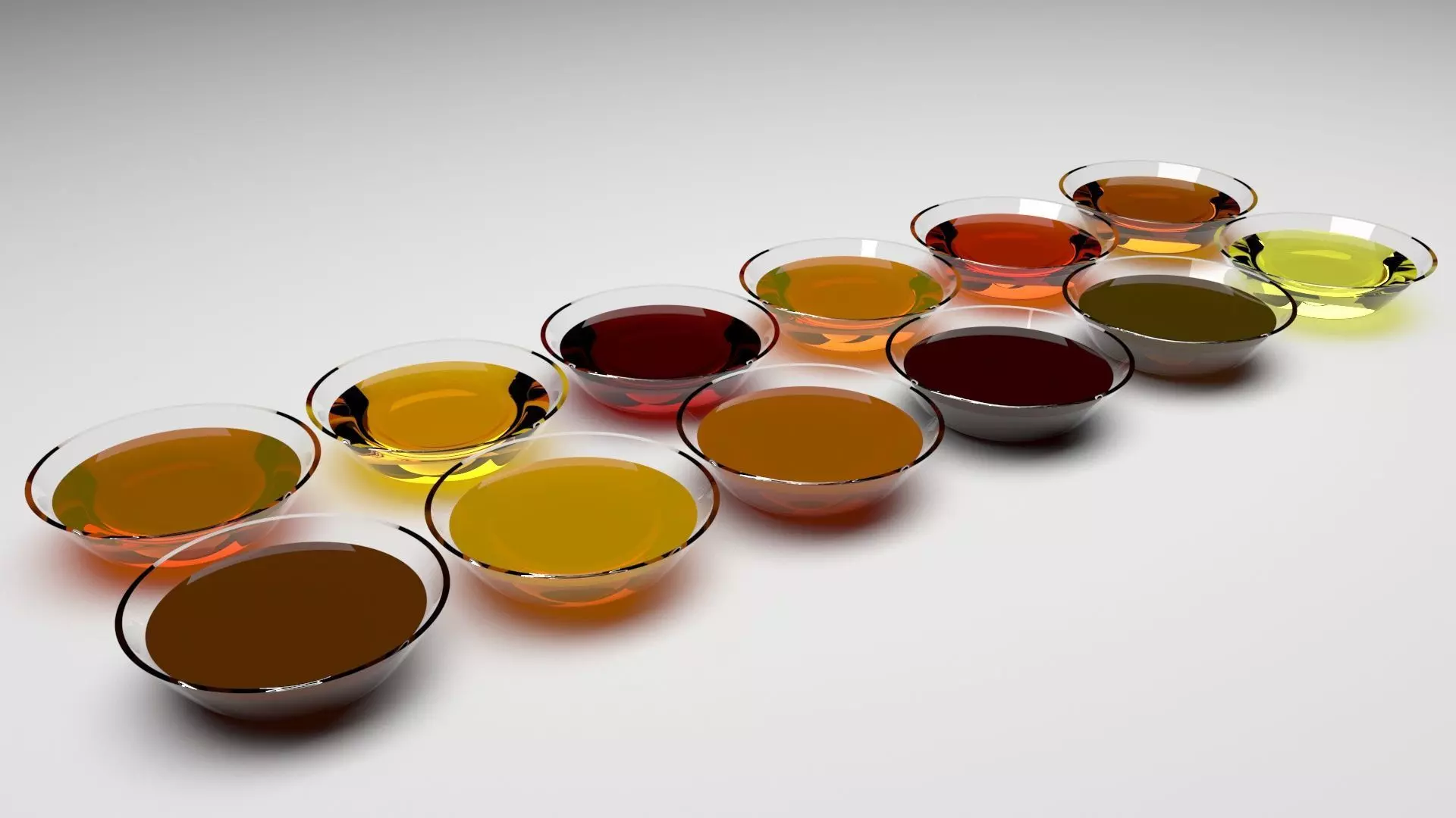 Bowl of Honeys Set 3D model