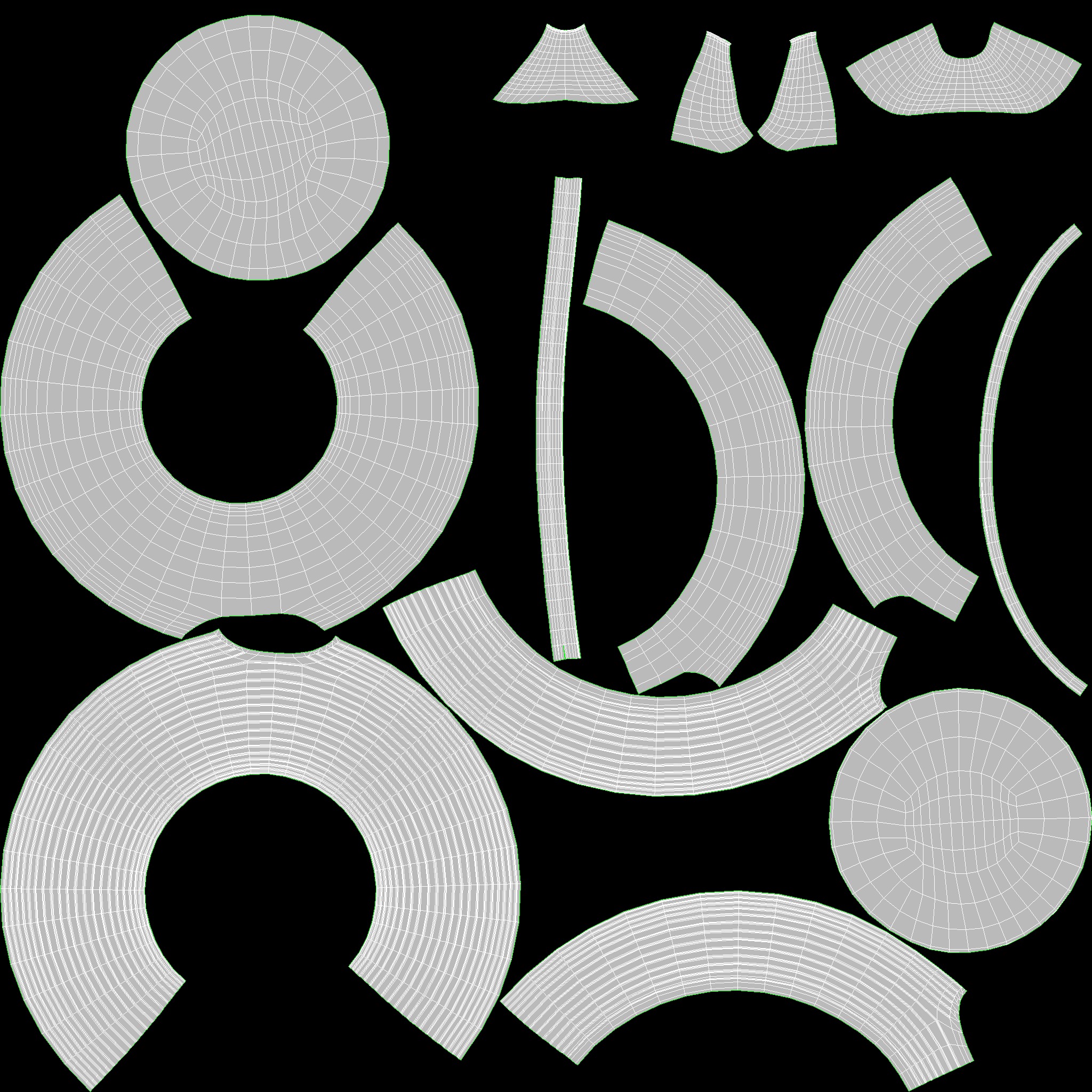 Japanese Cast Iron Tea Set 3D model_8