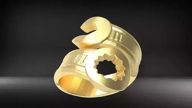 Wrench Ring USA RING SIZE 9