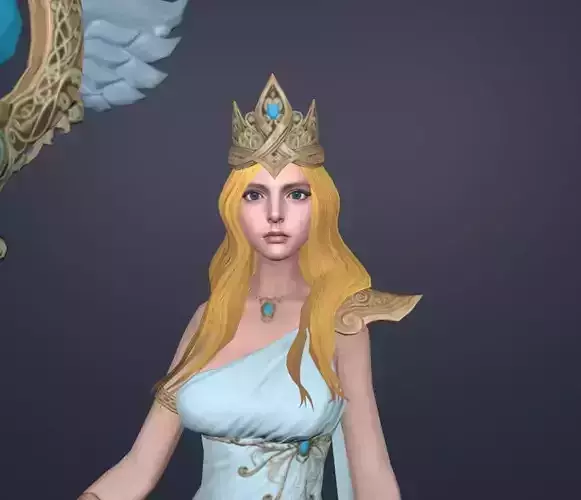 hera queen 3D model
