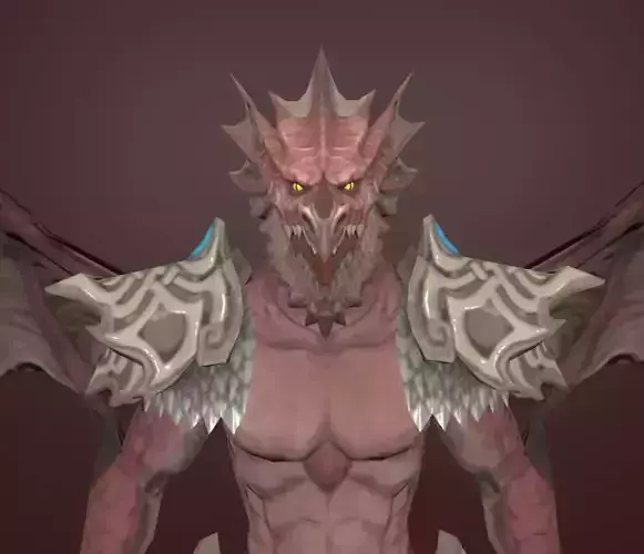 salamon 3D model