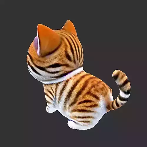 Graceful Cat Figurine