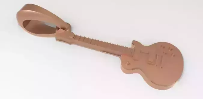 GUITAR MUSIC PENDANT NECKLACE Charm Jewelry