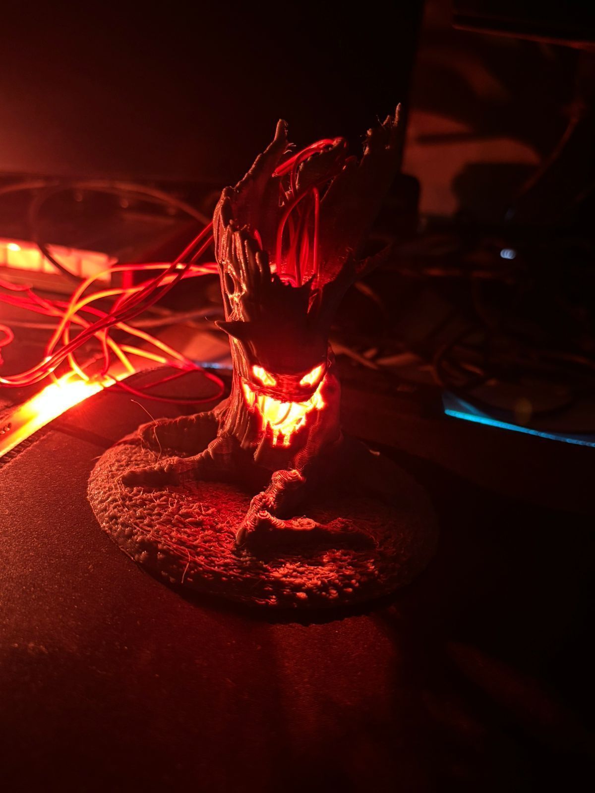 Evil Tree model-3D Printable Halloween Special Evil Tree model 3D print model_1