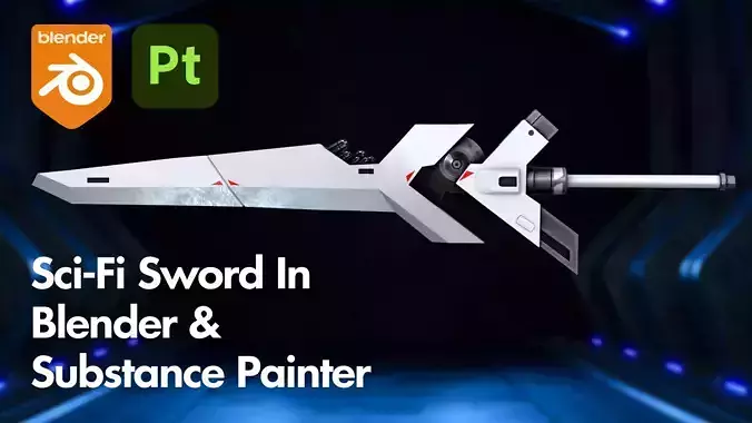 Sci-Fi Sword - Substance Files Included
