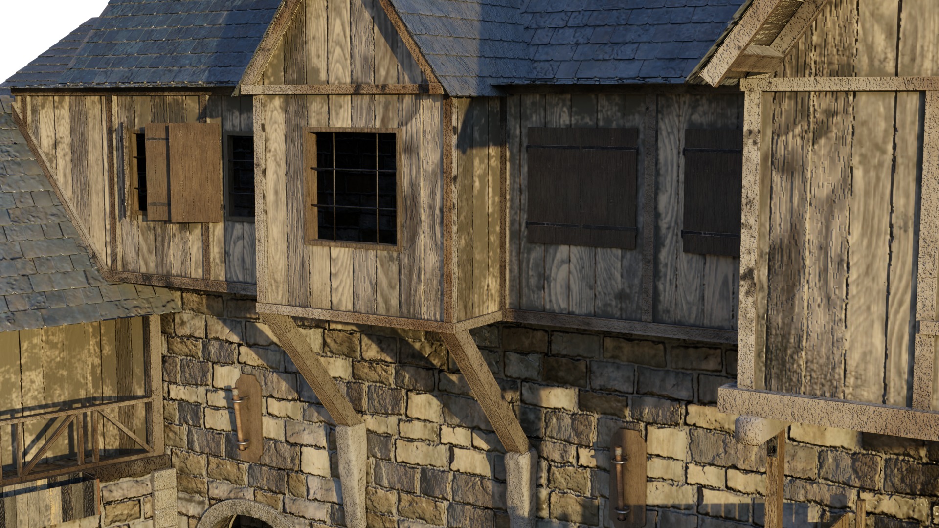 Medieval Warehouse 3D model_12