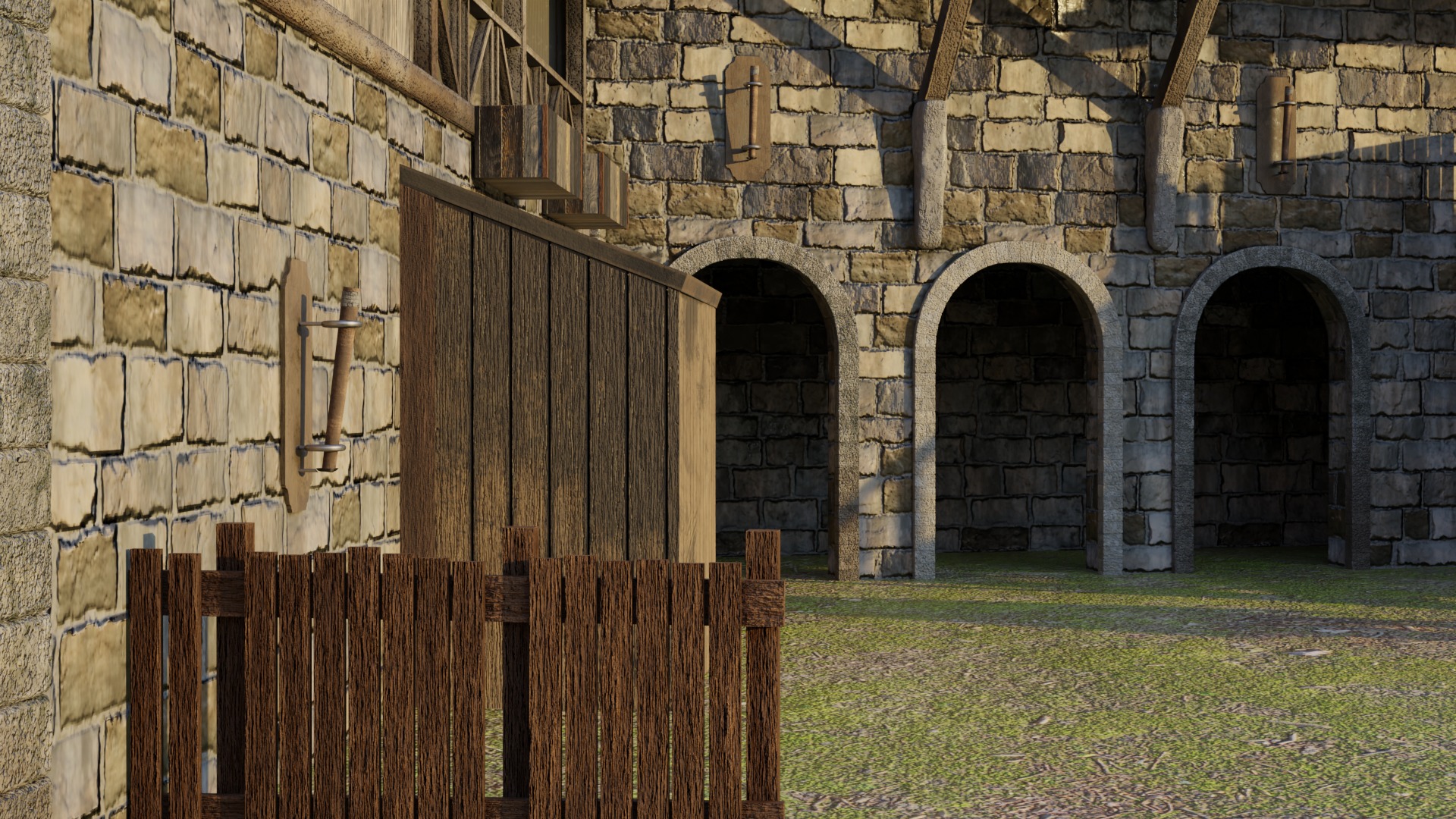 Medieval Warehouse 3D model_15