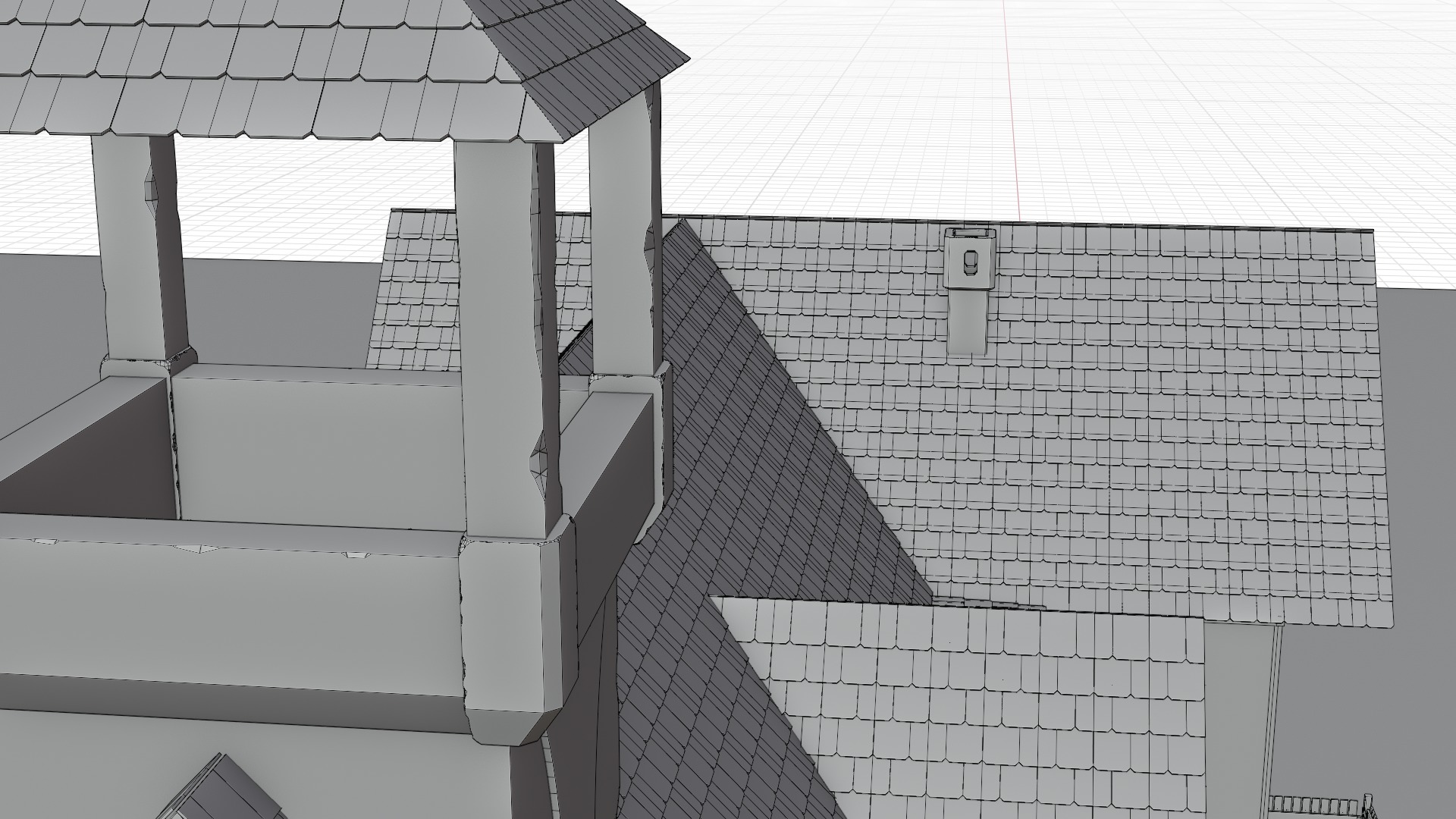 Medieval Warehouse 3D model_35