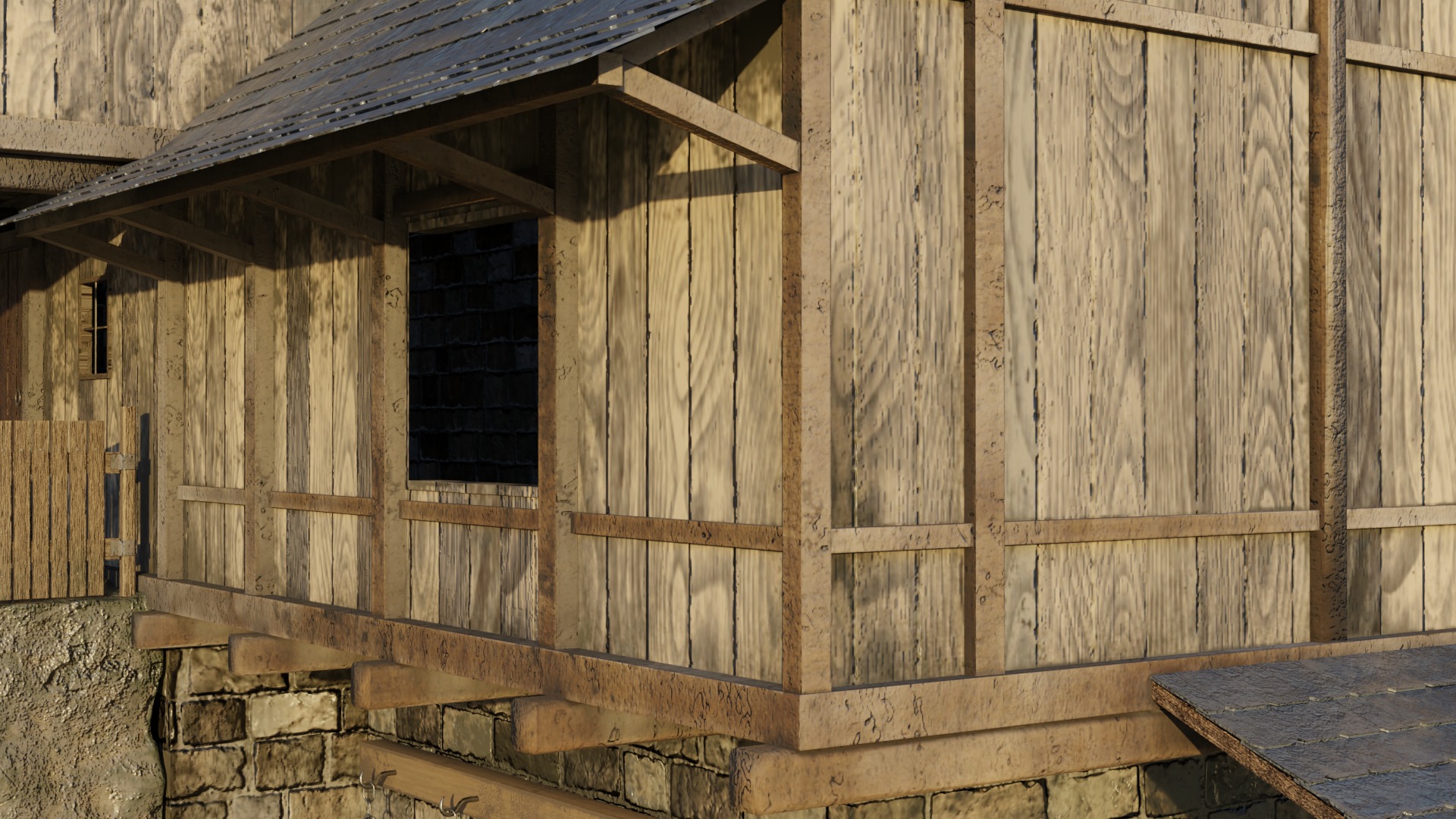 Medieval Warehouse 3D model_6
