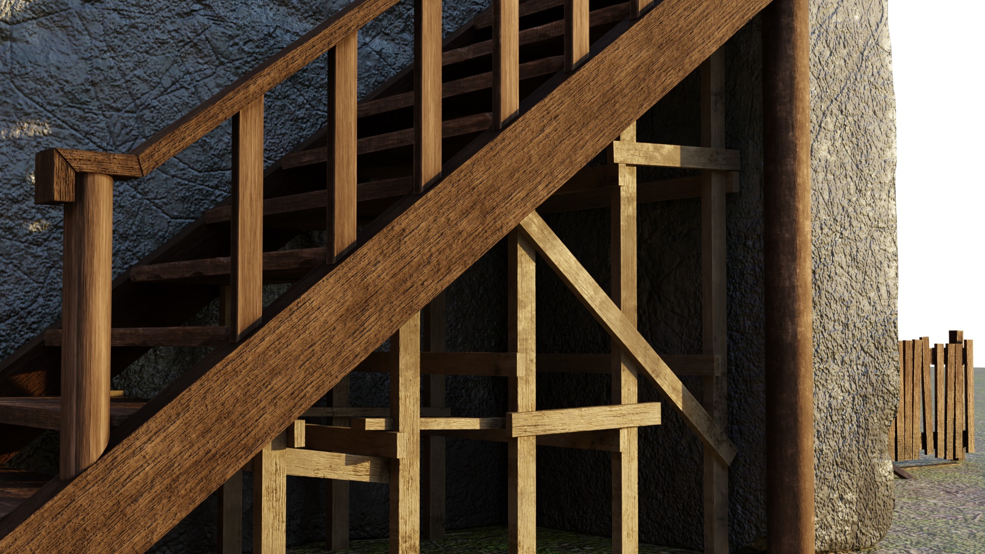 Medieval Warehouse 3D model_9