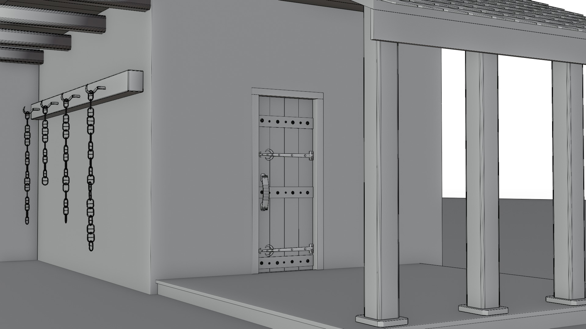 Medieval Warehouse 3D model_21