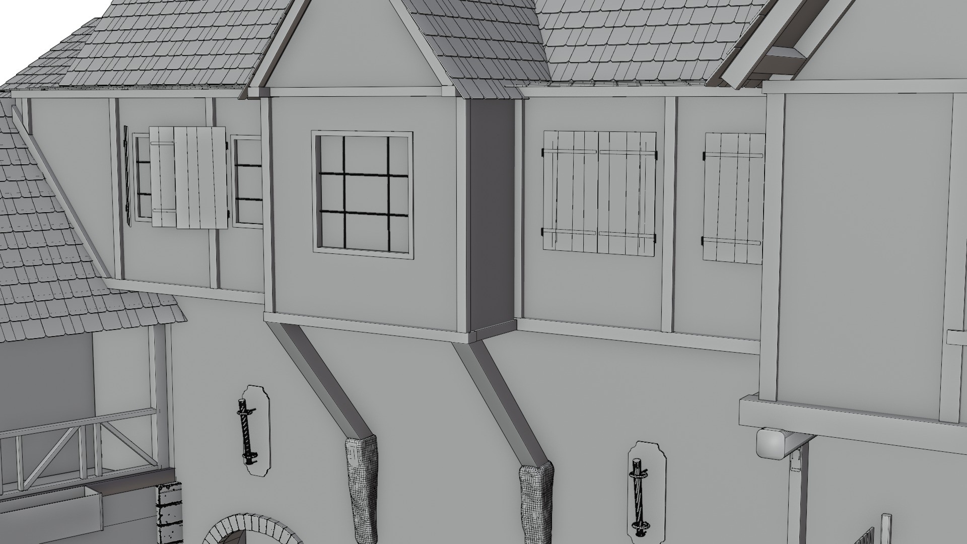 Medieval Warehouse 3D model_30