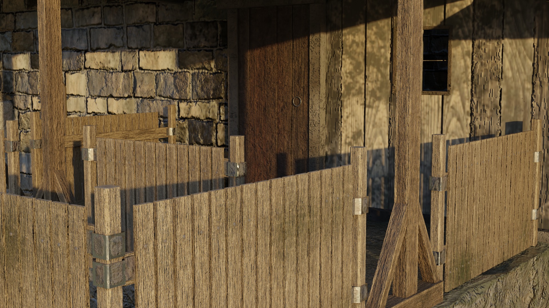 Medieval Warehouse 3D model_7